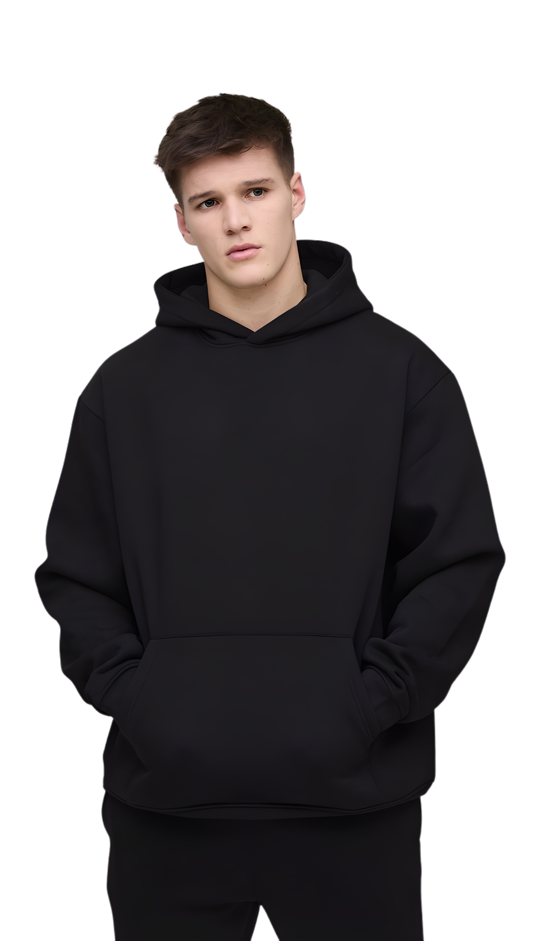 Black hoodie